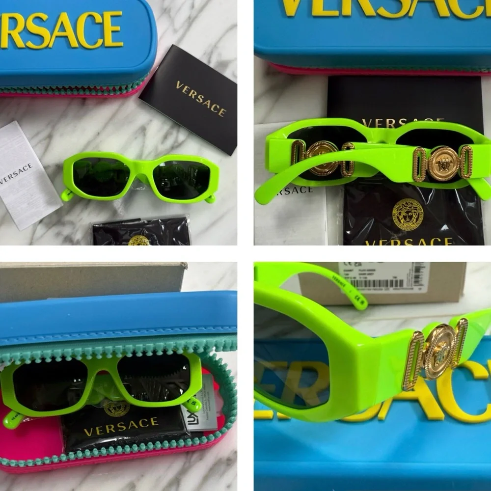 VERSACE CHILDREN BIGGIE MEDUSA SUNGLASSES, MINI ME SUNNIES, SAME QUALITY, FUN